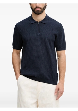 Joop! Vascor knitted polo shirt - Blue