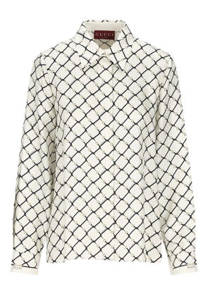 Gucci printed shirt - White