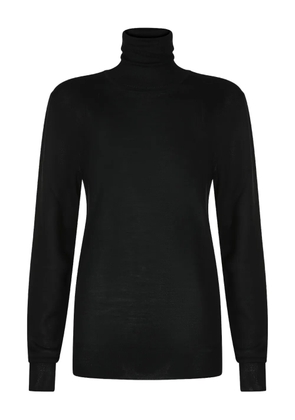 Saint Laurent turtleneck wool sweater - Black