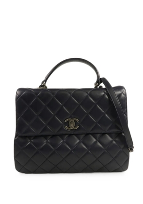CHANEL Pre-Owned Trendy quilted shoulder bag - Blue