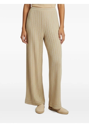 Missoni Pre-Owned striped wide-leg trousers - Neutrals