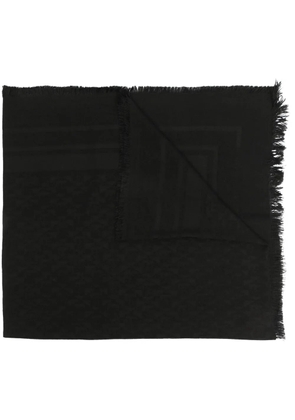 Elisabetta Franchi geometric-print scarf - Black