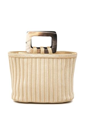 Saint Laurent Pre-Owned 20th Century Silk Cord Passementerie handbag - Neutrals