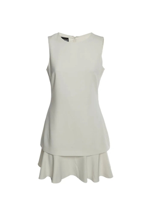 Boutique Moschino sleeveless mini dress - White