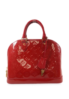 Louis Vuitton Pre-Owned PM Alma Monogram Vernis handbag - Red