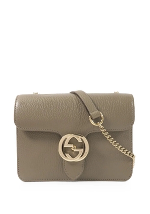 Gucci Pre-Owned Interlocking G chain shoulder bag - Neutrals