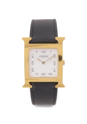 Hermès Pre-Owned Heure H 25mm watch - White