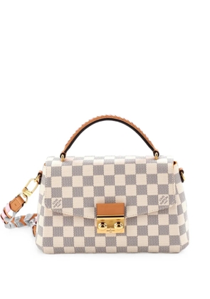 Louis Vuitton Pre-Owned Croisette Handbag Damier with Braided Detail shoulder bag - White
