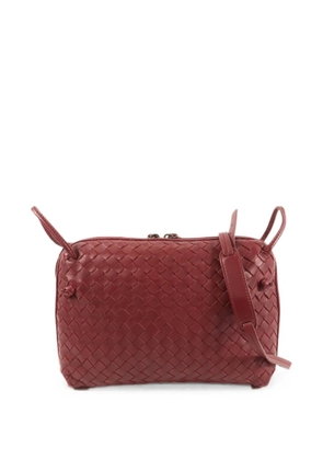 Bottega Veneta Pre-Owned Intrecciato shoulder bag - Red