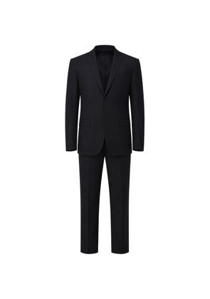 Emporio Armani notch-lapel single-breasted suit - Grey