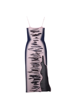 PH5 Iris wavy-slit maxi dress - Pink