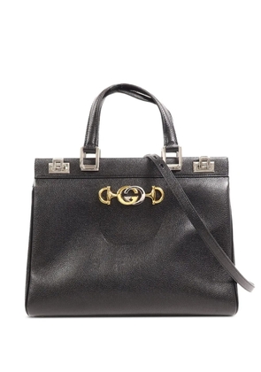 Gucci Pre-Owned GG Zumi two-way leather tote bag - Black