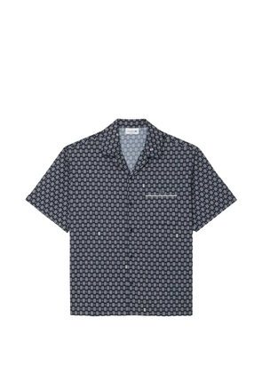 Lacoste relaxed-fit camp-collar shirt - Blue