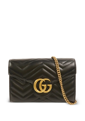 Gucci Pre-Owned GG Marmont shoulder bag - Black