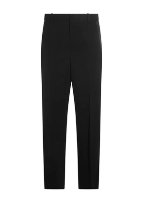 Saint Laurent side-stripe wool pants - Black