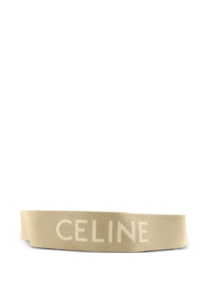 Celine Pre-Owned logo shoulder strap - Neutrals