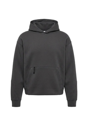 Nike drawstring-hem hoodie - Grey