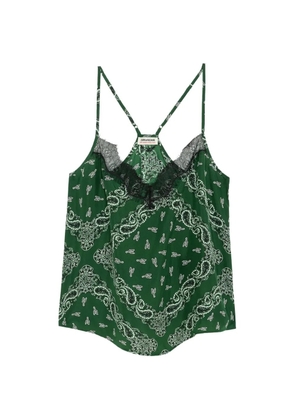 Zadig&Voltaire Cespa camisole - Green