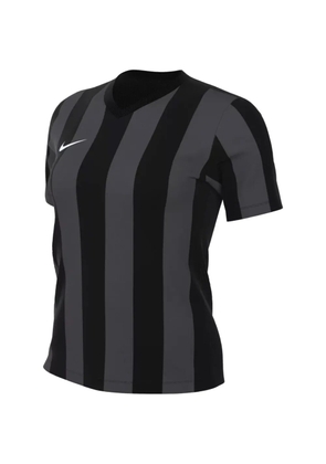 Nike striped V-neck T-shirt - Black