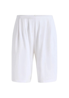 KHAITE Poppy cotton shorts - White