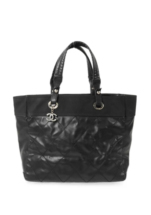 CHANEL Pre-Owned Paris Biarritz CC tote bag - Black