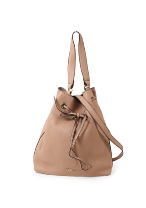 Furla leather drawstring tote bag - Pink