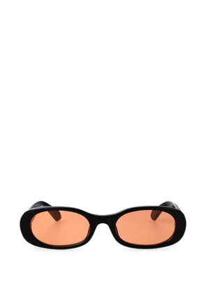 Off-White Eyewear Adams oval-frame sunglasses - Black