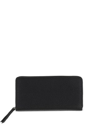 Maison Margiela stitched zip wallet - Black