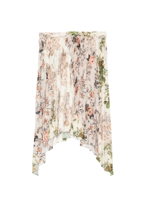 Acne Studios pleated midi skirt - Neutrals