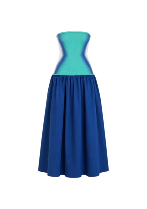 PH5 Almond strapless maxi dress - Blue