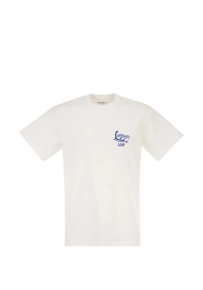 Carhartt WIP Waves graphic-print cotton T-shirt - White