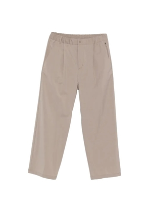 Herno pleated elasticated-waist trousers - Neutrals