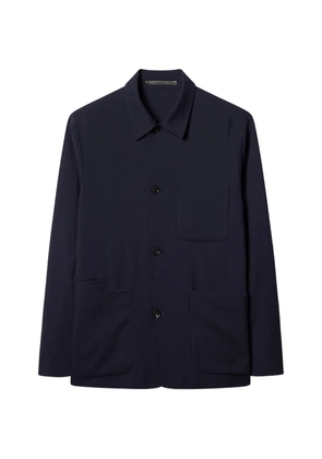 Paul Smith chest-pocket shirt jacket - Blue