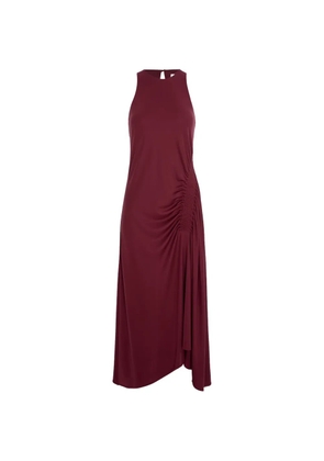 CuAnna Salmonee smocked-waist dress - Red