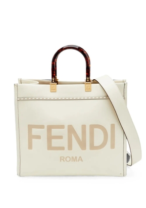Fendi Pre-Owned Sunshine logo-print tote bag - Neutrals
