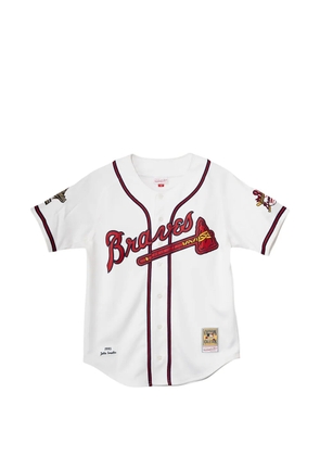 Mitchell & Ness Atlanta Braves 1995 World Series patch jersey shirt - White