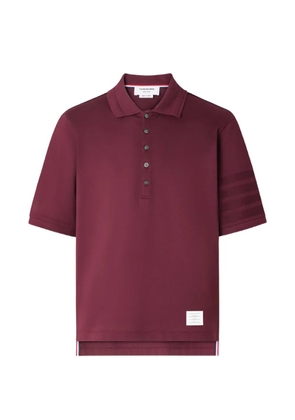 Thom Browne 4-Bar jersey polo shirt - Red
