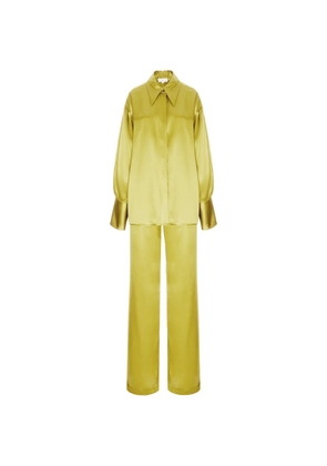 CuAnna silk pajamas - Green