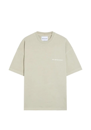MKI Miyuki Zoku logo-print cotton T-shirt - Green
