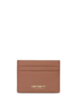 Carhartt WIP Vegas leather cardholder - Brown