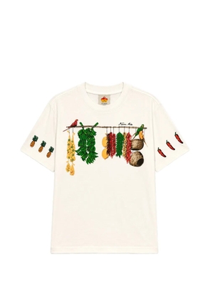 FARM Rio graphic-print T-shirt - Neutrals
