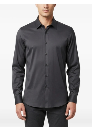 Prada Pre-Owned stretch-poplin slim-fit shirt - Black