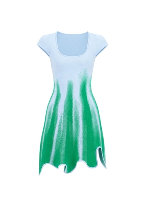 PH5 Tina wavy-hem A-line mini dress - Green