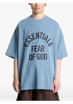 FEAR OF GOD ESSENTIALS Campus 90'S logo-print T-shirt - Blue