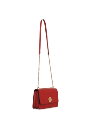 Versace La Medusa snake-embossed cross body bag - Red