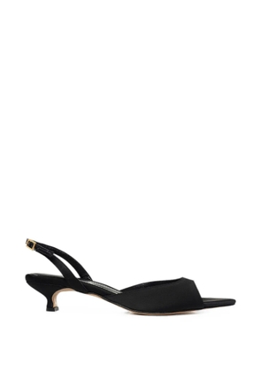 GINISSIMA Vicky kitten-heel sandals - Black