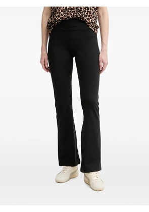 DKNY logo-print leggings - Black