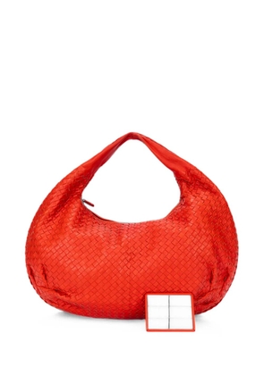 Bottega Veneta Pre-Owned Intrecciato hobo bag - Orange