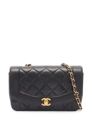 CHANEL Pre-Owned 1994-1996 Diana Matelassé shoulder bag - Black