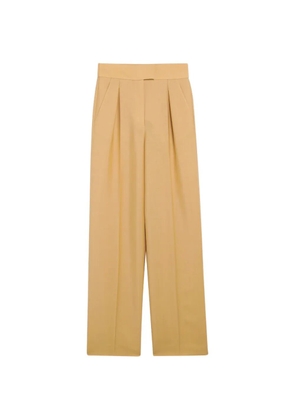 Valentino Garavani pleated-design trousers - Neutrals